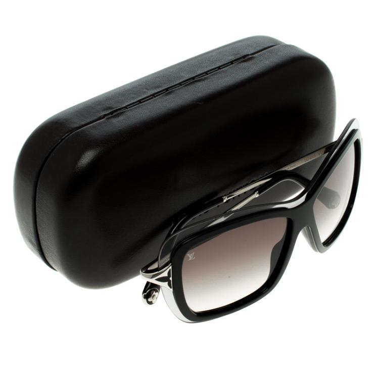 Pre Owned Louis Vuitton Black Z0439W Poppy Frame Sunglasses