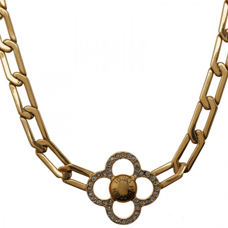 Louis Vuitton Flower Full Necklace woman