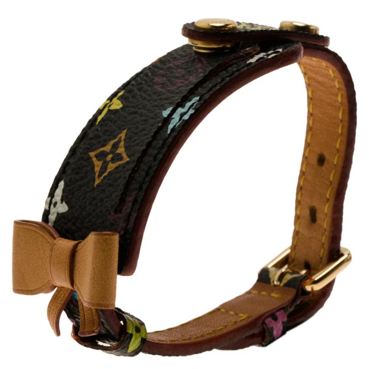 Louis Vuitton Bracelet Multiple colors Leather ref.48907 - Joli Closet