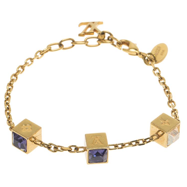 Louis Vuitton Gamble Charm Chain Bracelet