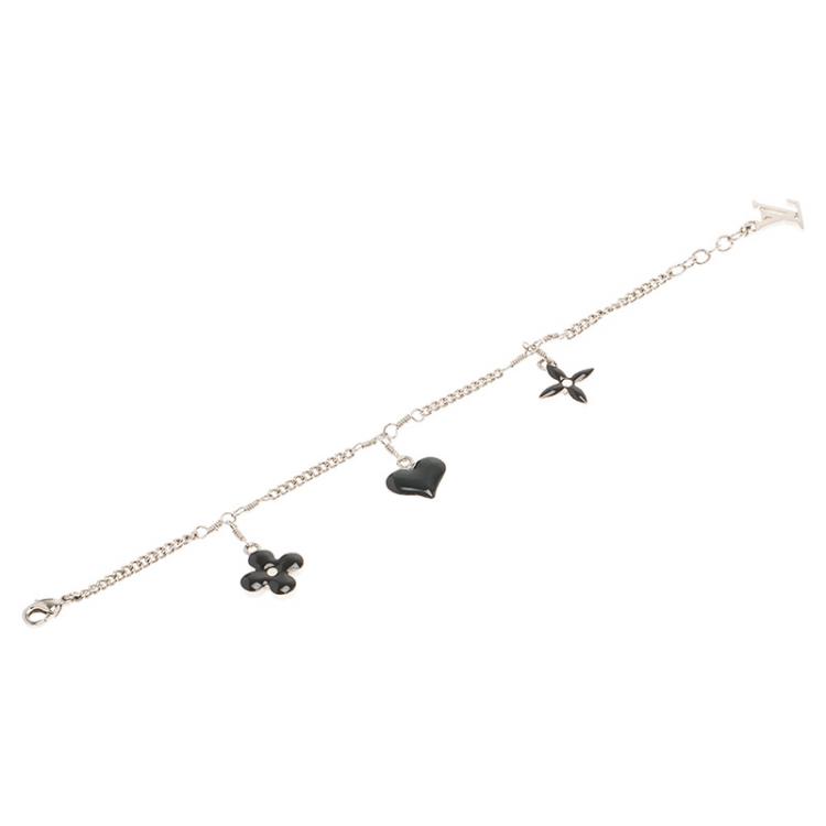 Louis Vuitton Heart Flower Monogram Bracelet