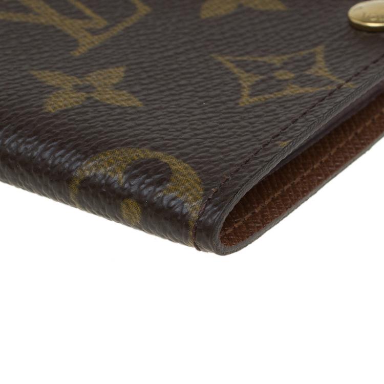 Pre Owned Louis Vuitton Monogram Canvas Card Holder