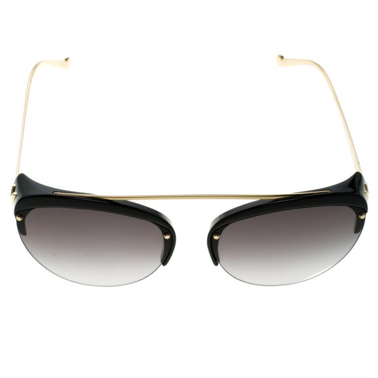 Louis Vuitton, Accessories, Mens Black And Gold Louis Vuitton Sunglasses
