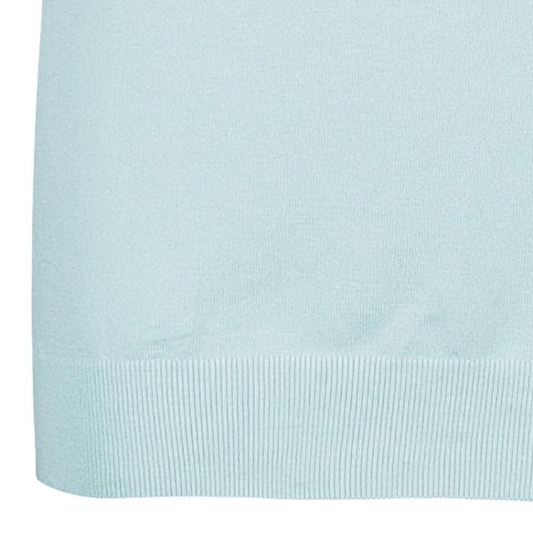 Pre Owned Louis Vuitton Turquoise Short Sleeve Sweater  M