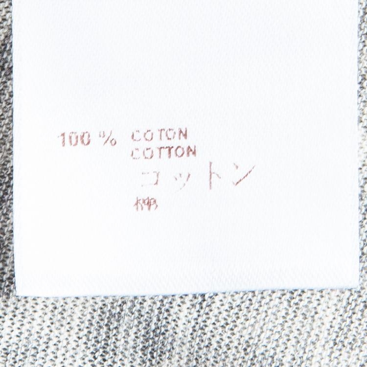 Pre Owned Louis Vuitton Grey Monogram T-Shirt S