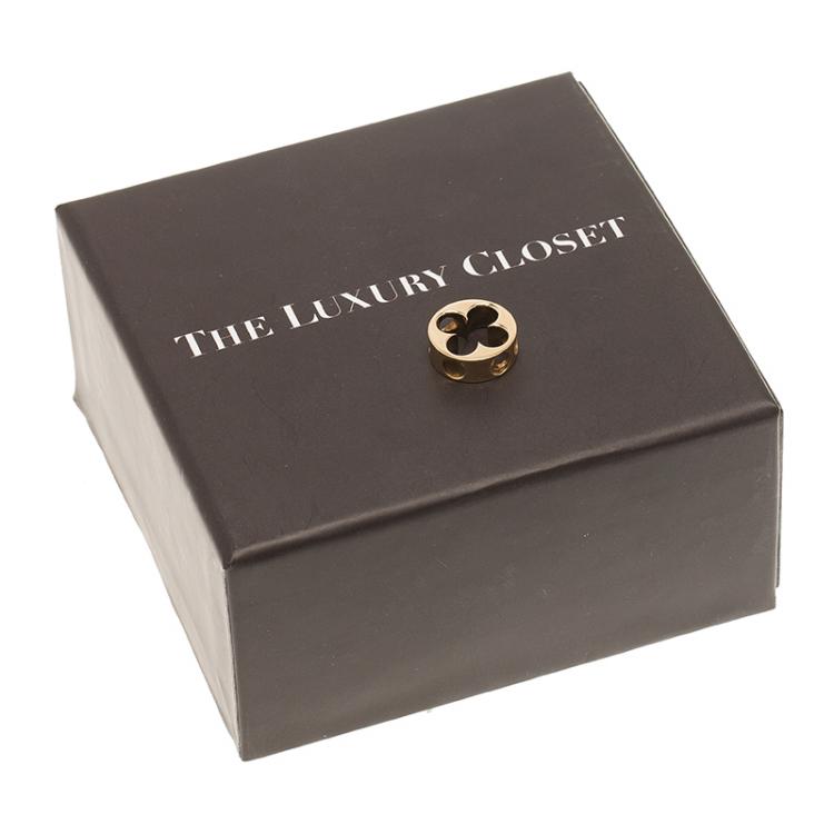 Pre Owned Louis Vuitton Empreinte 18k Rose Gold Pendant