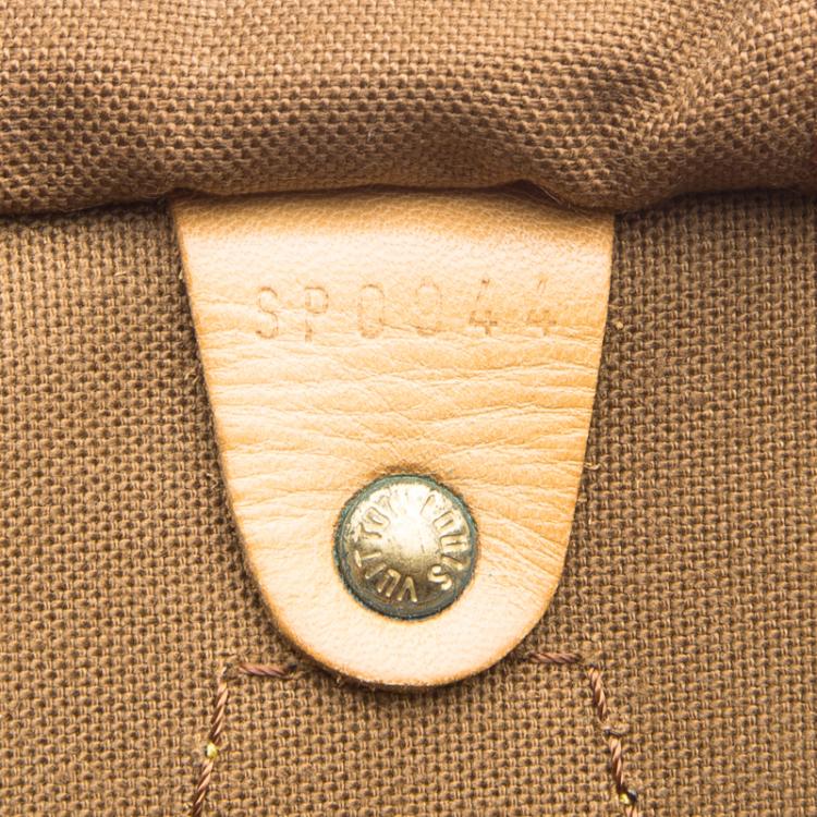Pre Owned Louis Vuitton Monogram Canvas Speedy 40 