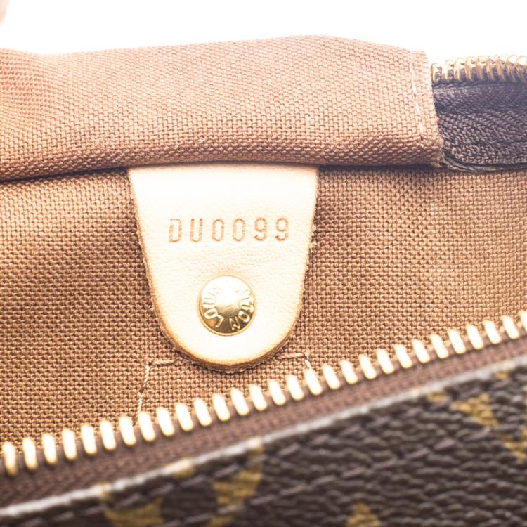 Pre Owned Louis Vuitton Monogram Canvas Speedy 35