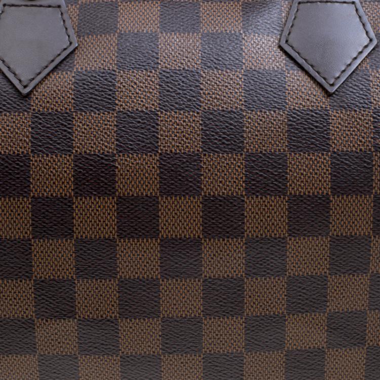 Pre Owned Louis Vuitton Damier Ebene Canvas Speedy 30