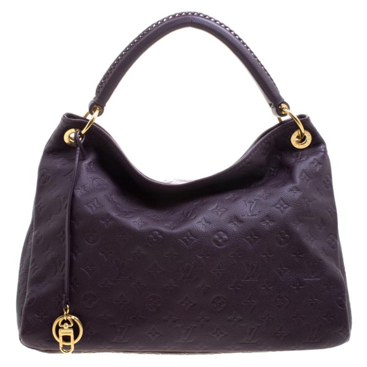 Louis Vuitton Aube Monogram Empreinte Leather Artsy MM Bag