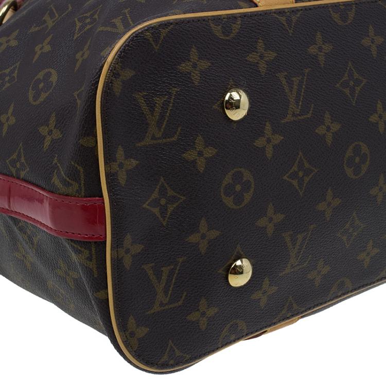 Pre Owned Louis Vuitton Monogram Canvas Limited Edition Rubis Salina Tote GM