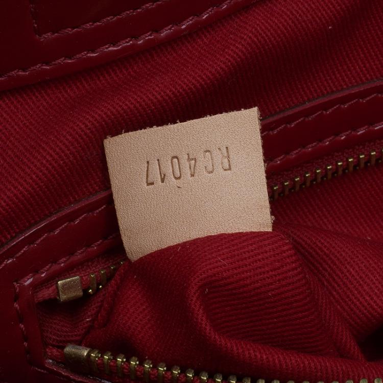 Pre Owned Louis Vuitton Monogram Canvas Limited Edition Rubis Salina Tote GM