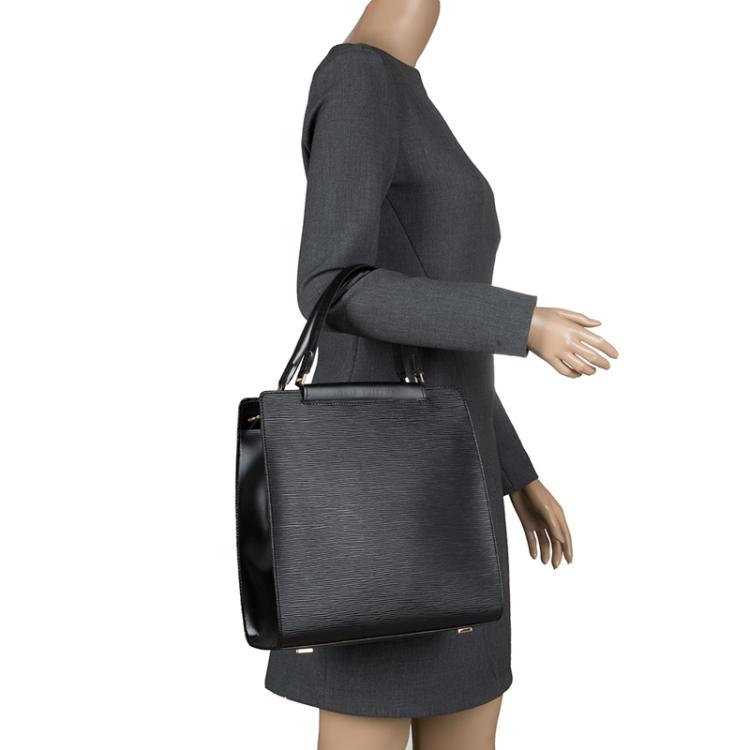 Louis Vuitton Epi Matsy Black Handbag **Authentic