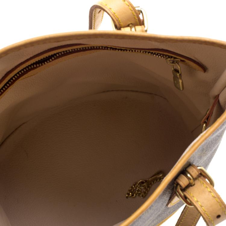 Pre Owned Louis Vuitton Monogram Canvas Petit Bucket Bag