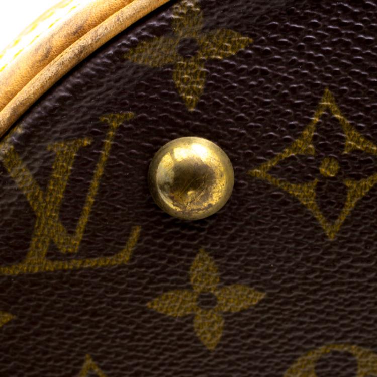 Pre Owned Louis Vuitton Monogram Canvas Petit Bucket Bag
