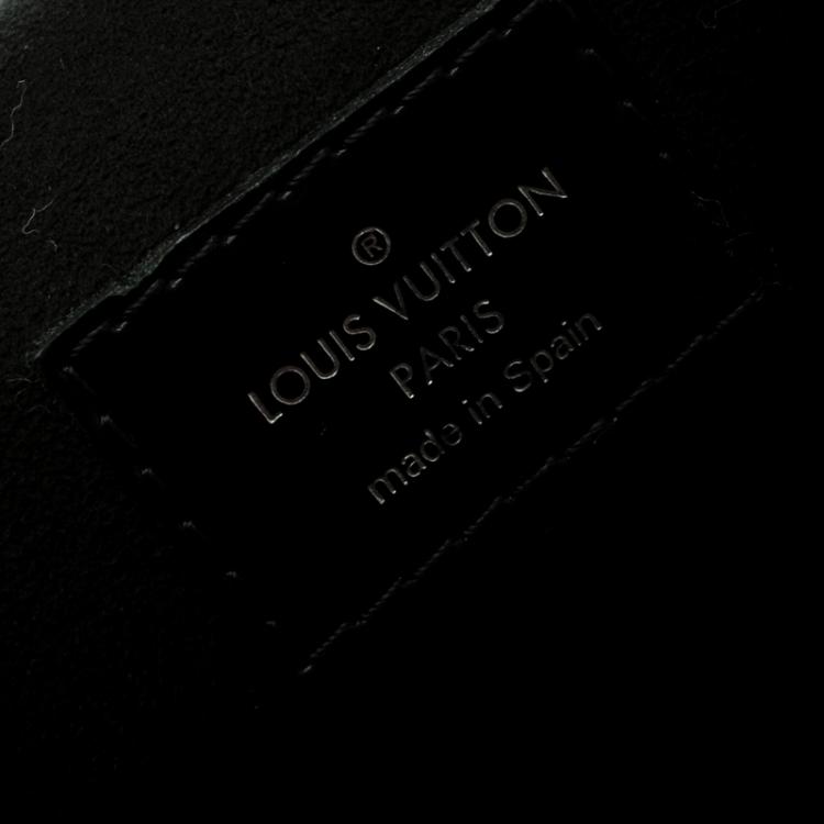 Pre Owned Louis Vuitton Black Epi Leather Cluny MM Bag