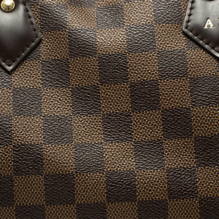 Pre Owned Louis Vuitton Damier Ebene Canvas Speedy 30