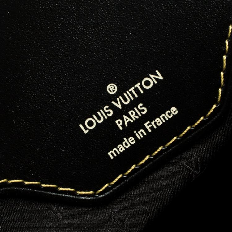 Pre Owned Louis Vuitton Black Suhali Leather L'Absolu De Voyage Bag