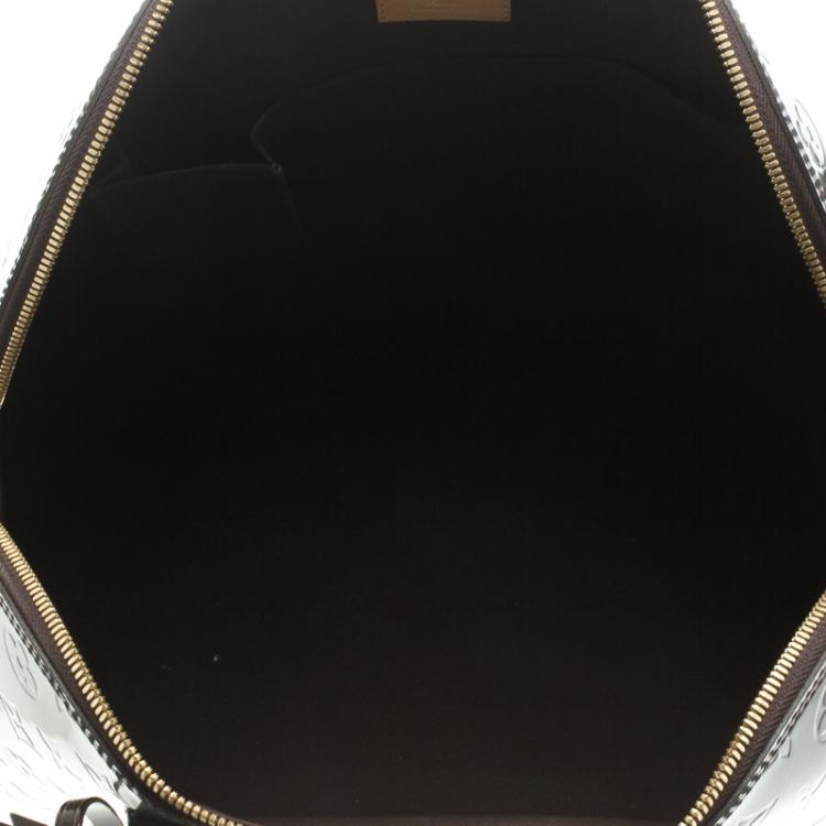 Pre Owned Louis Vuitton Amarante Monogram Vernis Alma GM Bag