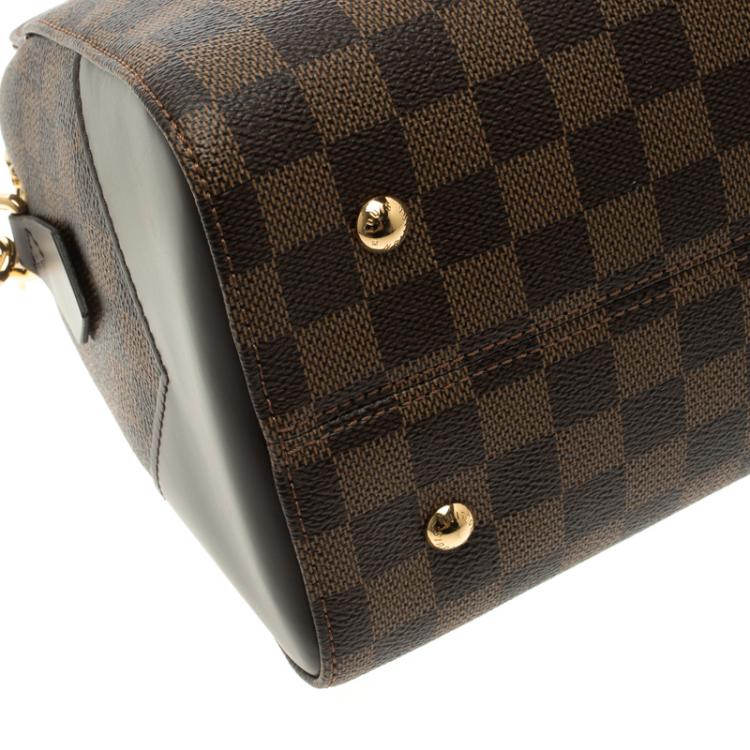 Pre Owned Louis Vuitton Damier Ebene Canvas Kensington Bowling Bag