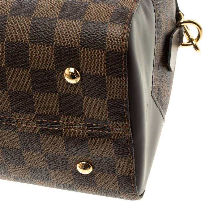 Pre Owned Louis Vuitton Damier Ebene Canvas Kensington Bowling Bag