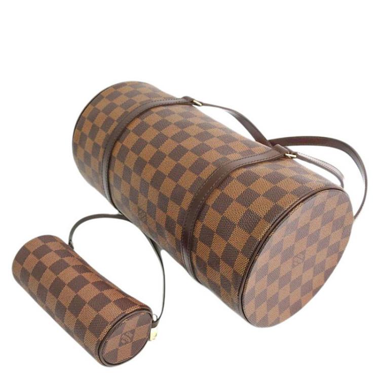 Louis Vuitton Damier Ebene Brown Papillon 30 Bag