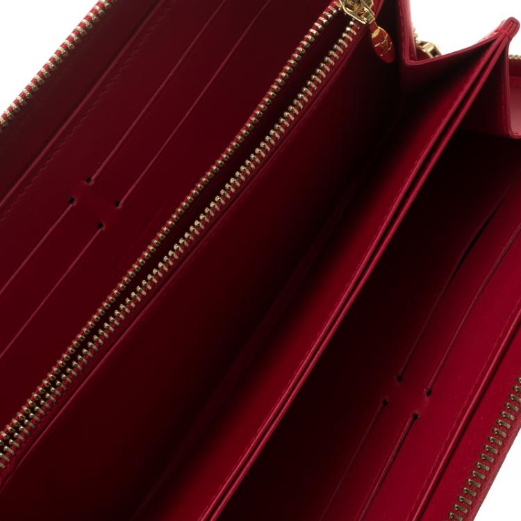 Louis Vuitton Wallet Insolite Kusama Waves Monogram Red in Canvas