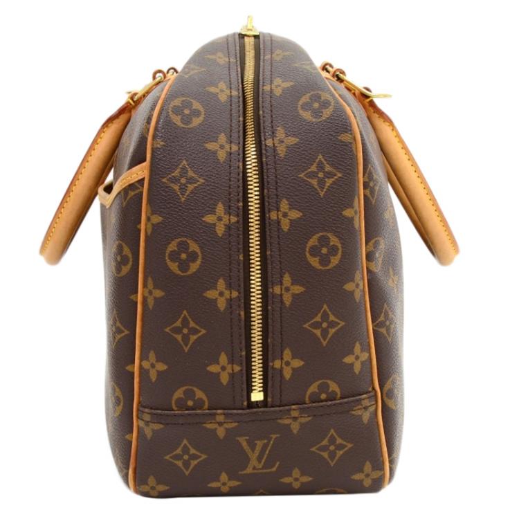 Pre Owned Louis Vuitton Monogram Canvas Deauville Top Handle Bag