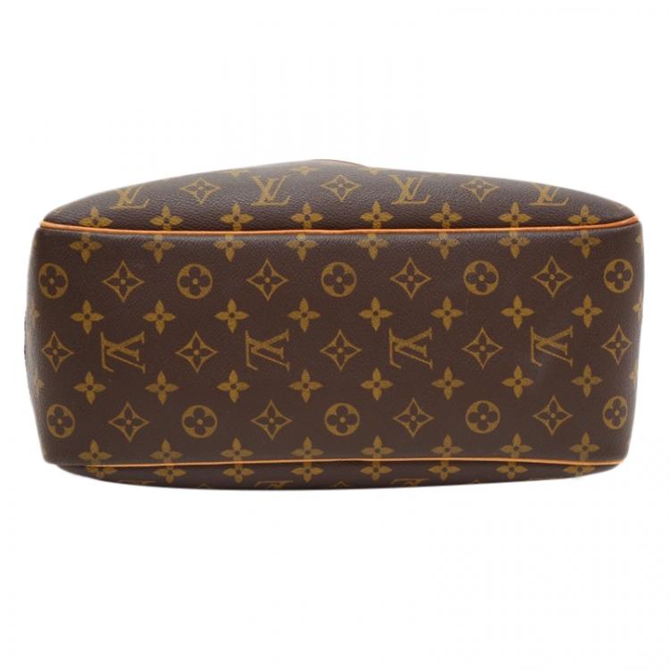 Pre Owned Louis Vuitton Monogram Canvas Deauville Top Handle Bag