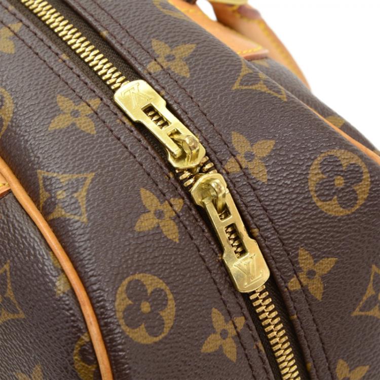 Pre Owned Louis Vuitton Monogram Canvas Deauville Top Handle Bag