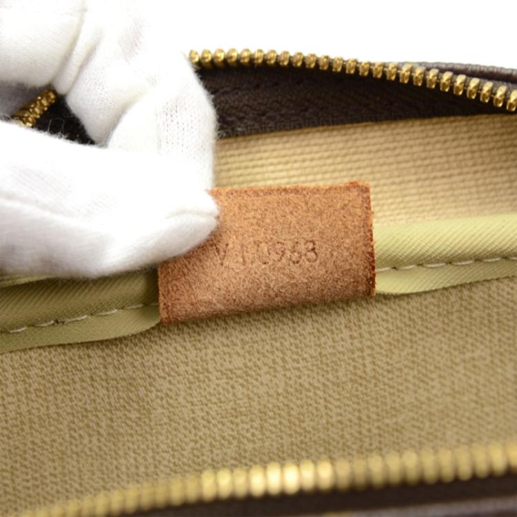 Pre Owned Louis Vuitton Monogram Canvas Deauville Top Handle Bag