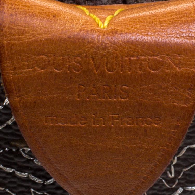 Pre Owned Louis Vuitton Monogram Canvas Limited Edition Dentelle Speedy 30