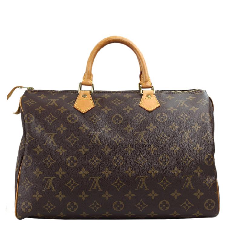 مملوكة مسبقًا Louis Vuitton Monogram Canvas Speedy 35 Bag