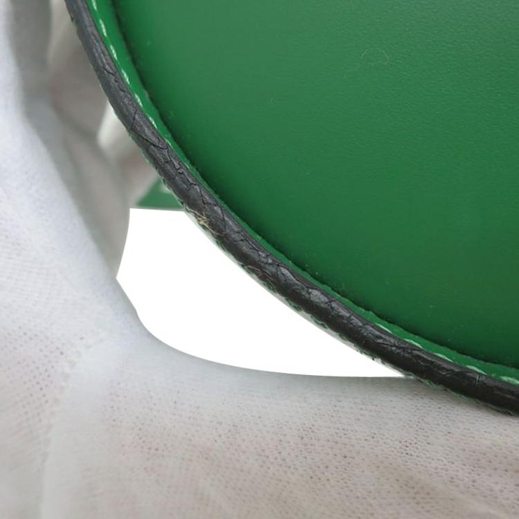 Pre Owned Louis Vuitton Borneo Green Epi Leather Soufflot Bag