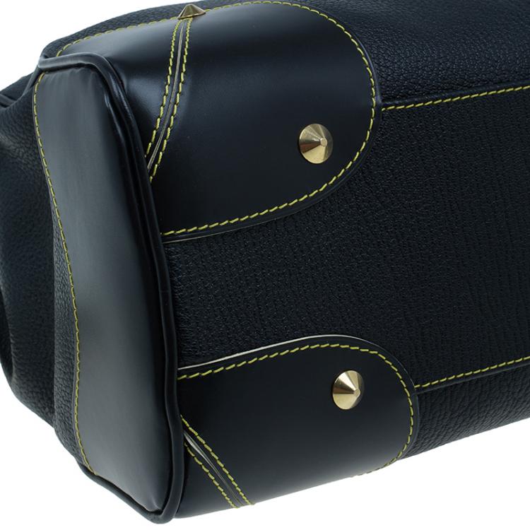 Pre Owned Louis Vuitton Black Suhali Leather Le Majestueux Tote