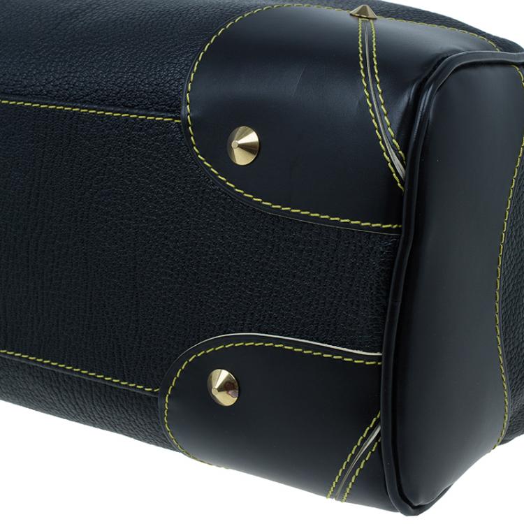 Pre Owned Louis Vuitton Black Suhali Leather Le Majestueux Tote