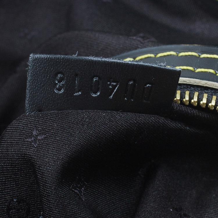 Pre Owned Louis Vuitton Black Suhali Leather Le Majestueux Tote