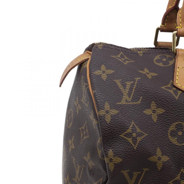Pre Owned Louis Vuitton Monogram Canvas Speedy 30
