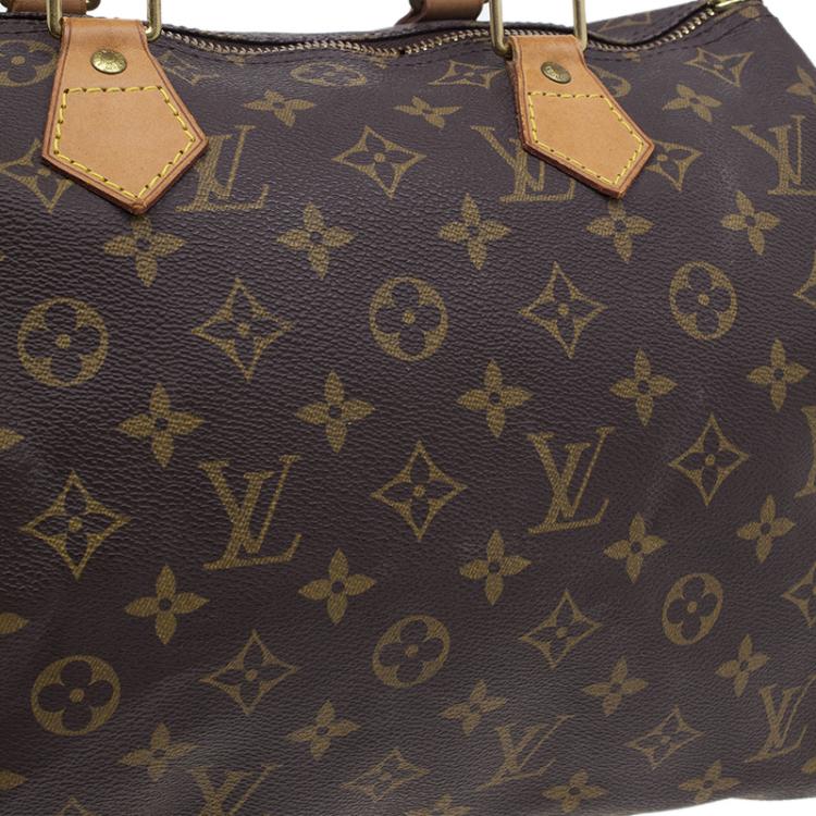 Pre Owned Louis Vuitton Monogram Canvas Speedy 30