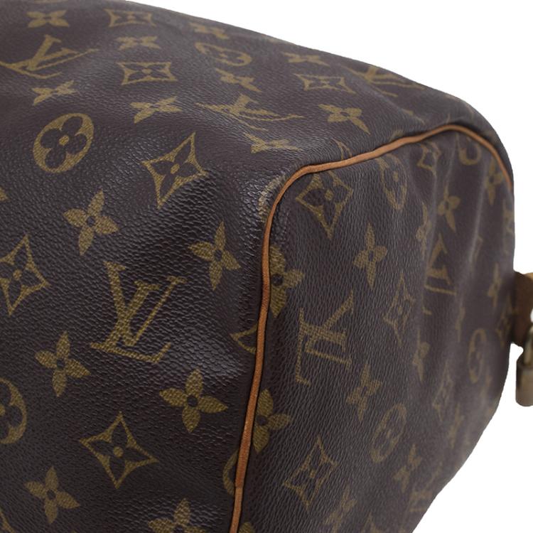 Pre Owned Louis Vuitton Monogram Canvas Speedy 30