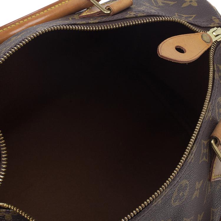 Pre Owned Louis Vuitton Monogram Canvas Speedy 30