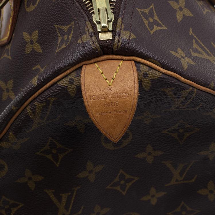 Pre Owned Louis Vuitton Monogram Canvas Speedy 30