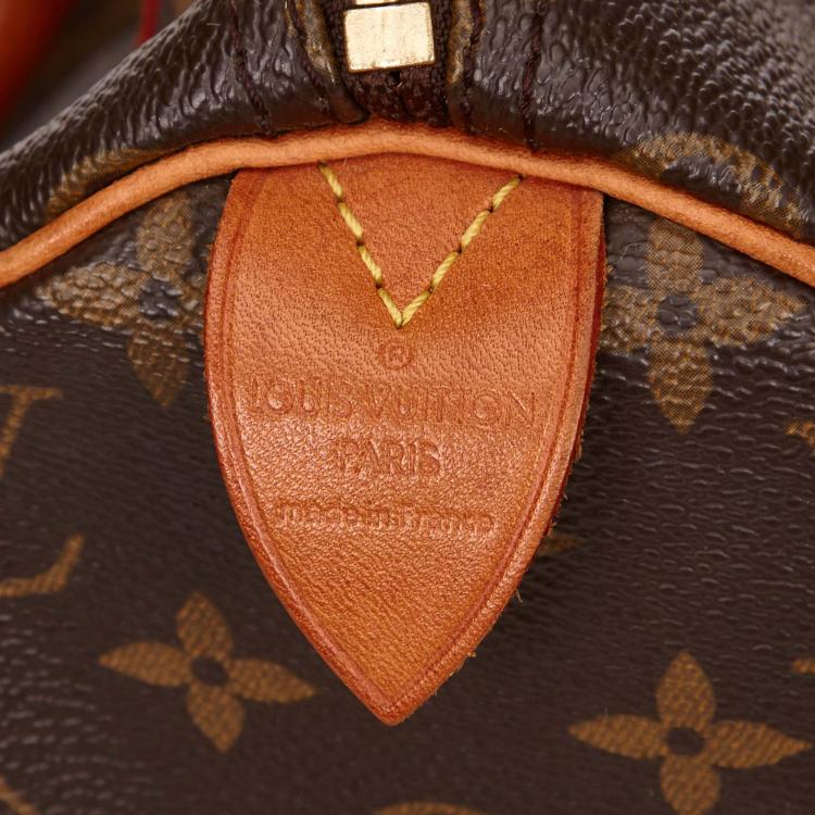 Pre Owned Louis Vuitton Monogram Canvas Speedy 30