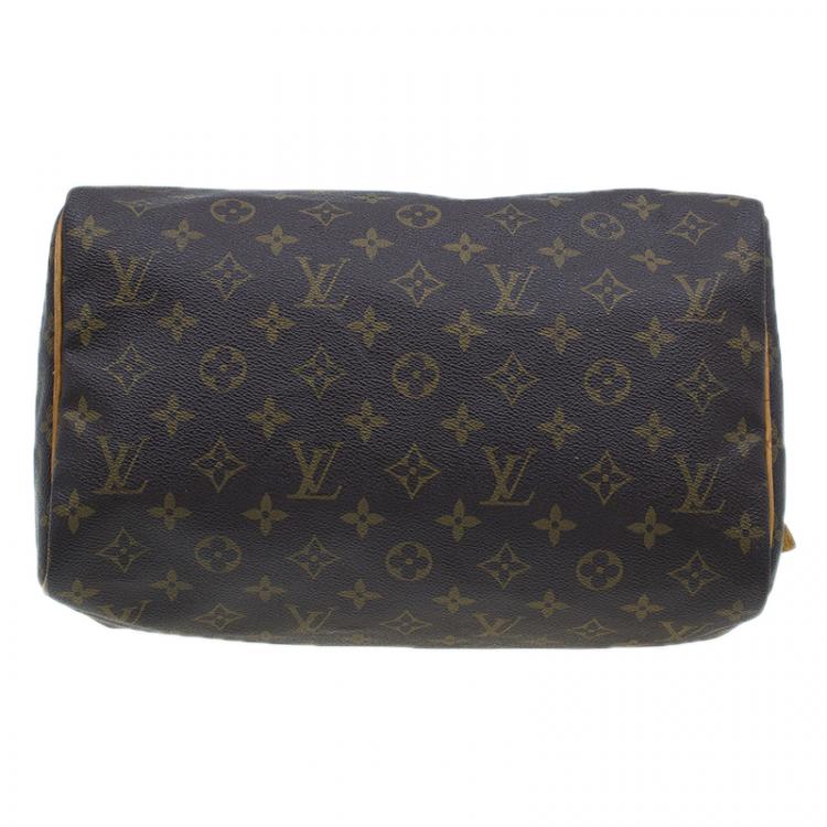 Pre Owned Louis Vuitton Monogram Canvas Speedy 30