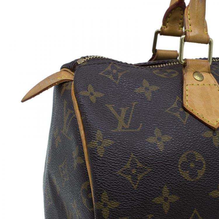 Pre Owned Louis Vuitton Monogram Canvas Speedy 30