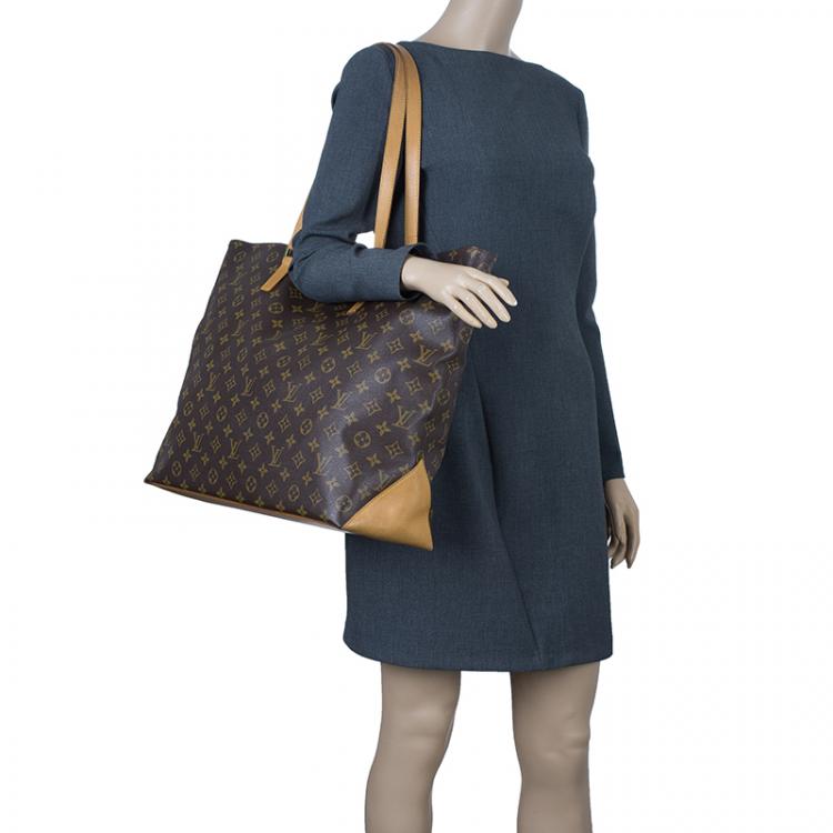 Louis Vuitton Monogram Canvas CABAS ALTO Large Tote Bag