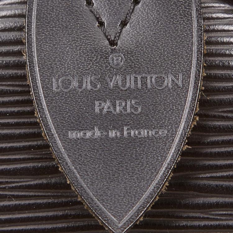 Pre Owned Louis Vuitton Black Epi Leather Speedy 25