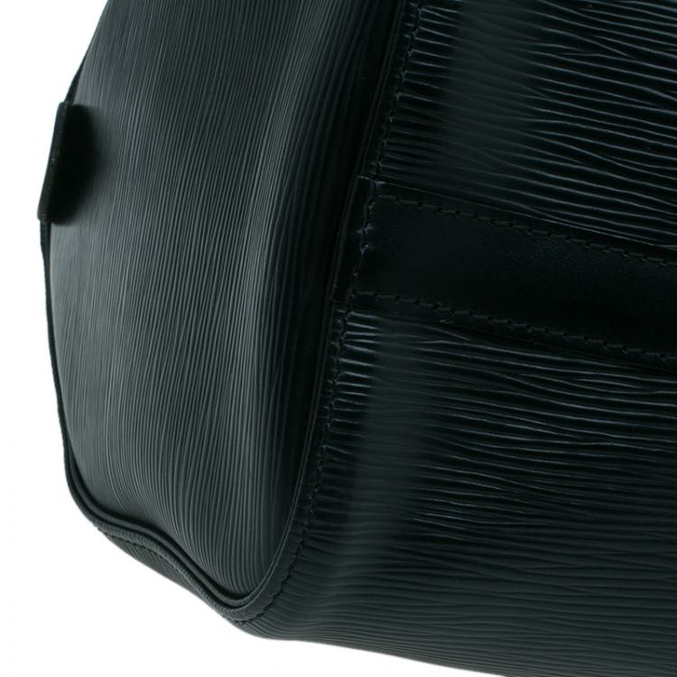 Pre Owned Louis Vuitton Black Epi Speedy 25 Bag
