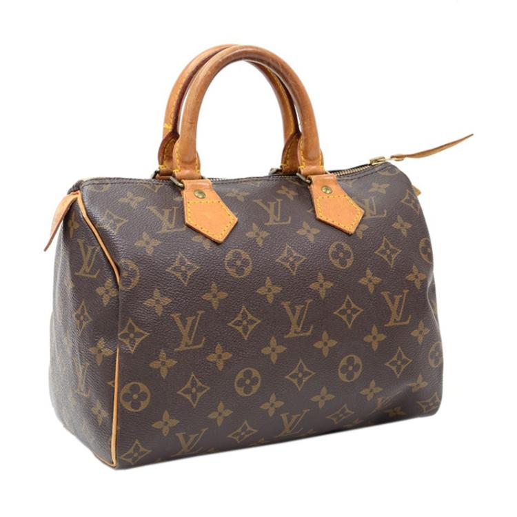 Pre Owned Louis Vuitton Monogram Canvas Speedy 25