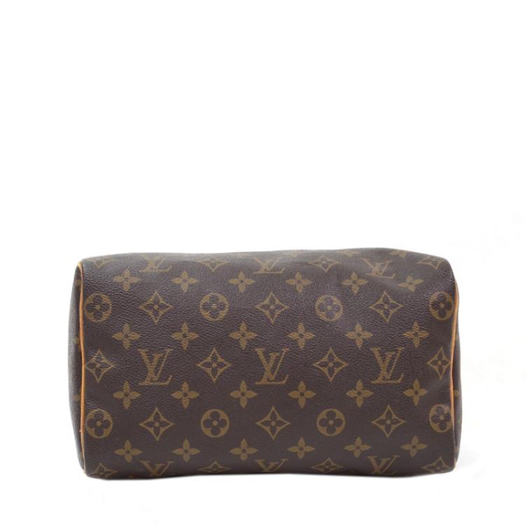 Pre Owned Louis Vuitton Monogram Canvas Speedy 25